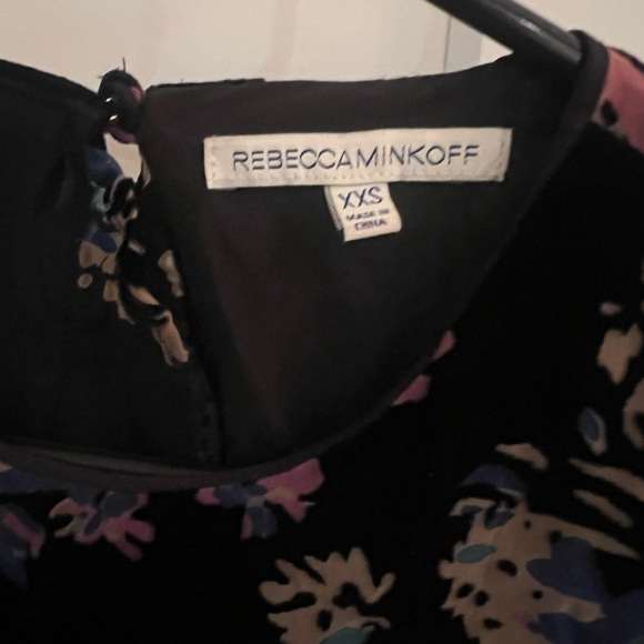 Rebecca Minkoff Black Floral Mini Dress - Picture 5 of 5